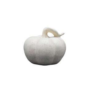 Abóbora cerâmica off white
